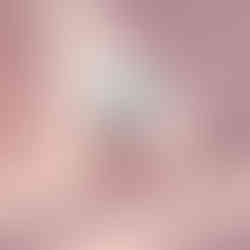 Dreamlike mountain landscape print in bold pink and blue hues — a modern twist on nature wall art.