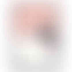 Illustrated art print of a black and white cat resting on a ledge with a pastel pink background.