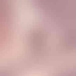 Red flower with blue leaves over a vintage-style collage background.