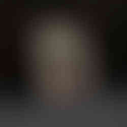 Smiling dog wearing colourful patterned sweater, cosy modern dog art print