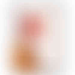 Side profile illustration of a red-haired person in an orange coat on a light background.