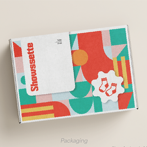 packaging chaussettes