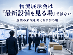 物流展示会は「最新設備を見る場」ではない― 企業の未来を考える学びの場 ―