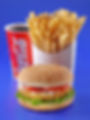 Chicken Burger+1 reg. coke +fries