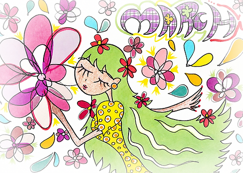 利用者様のイラスト