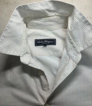 衿の擦り切れお直し