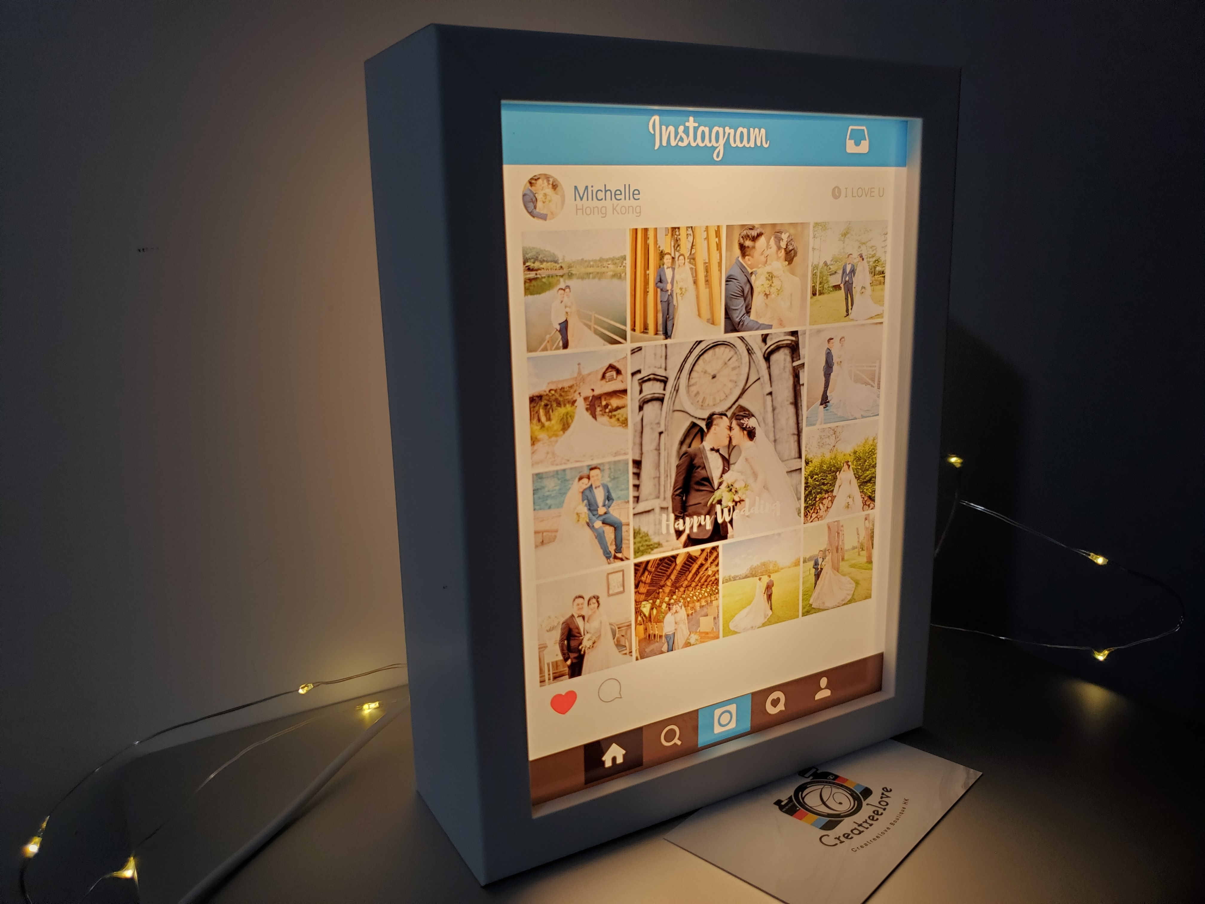 Instagram 回憶錄燈箱 Memory Lighting Box / IG燈箱