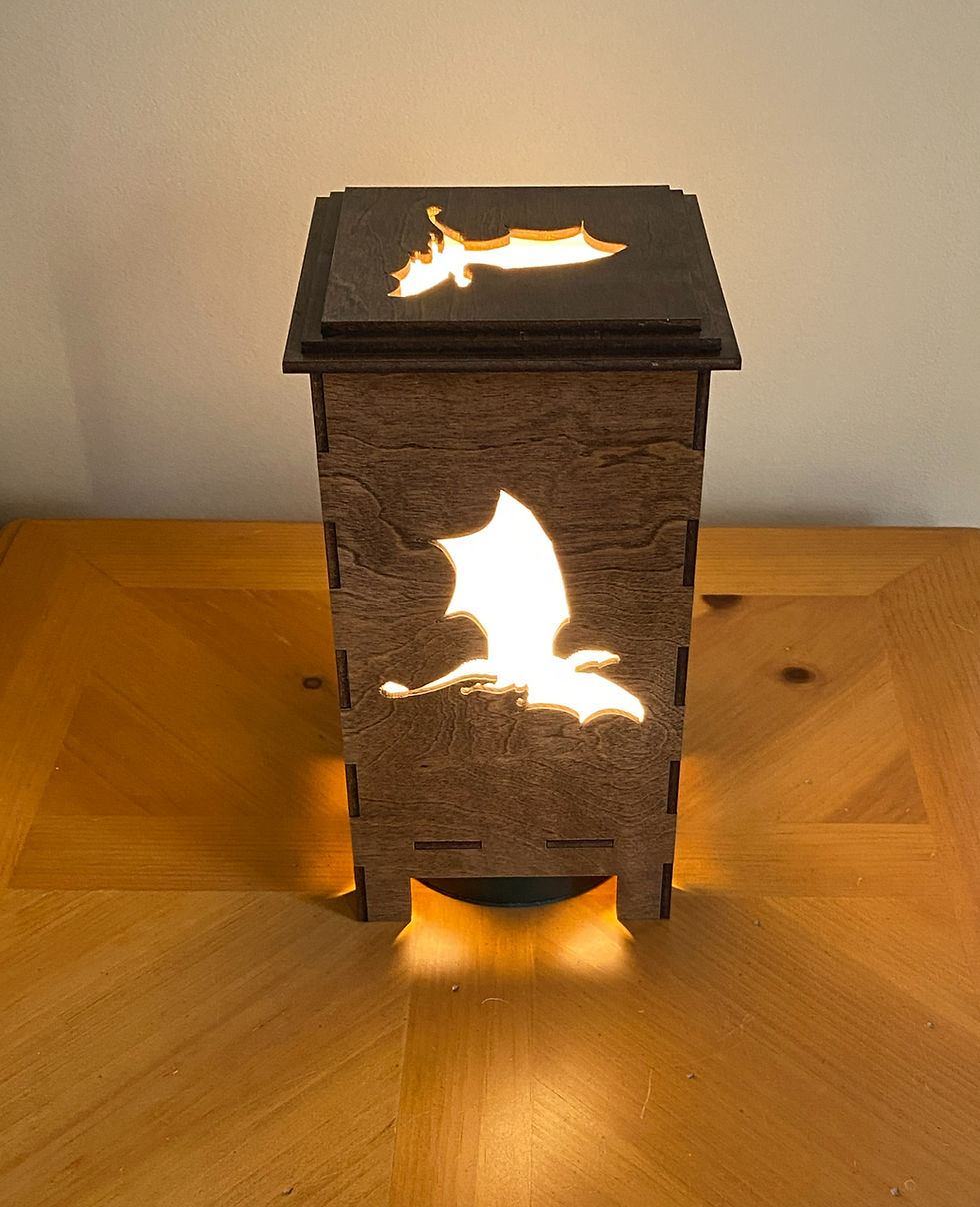 Thumbnail: Accent Lamp - Light of Dragons