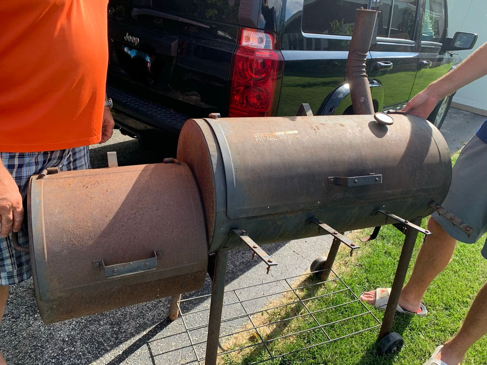 Brinkman Pitmaster Deluxe Offset Smoker Rehab