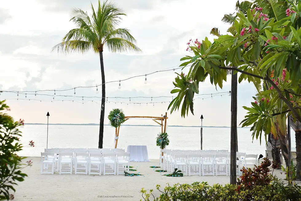 Reefhouse Resort & Marina – Key Largo - South Miami Photo & Video - Balance Blanco Weddings