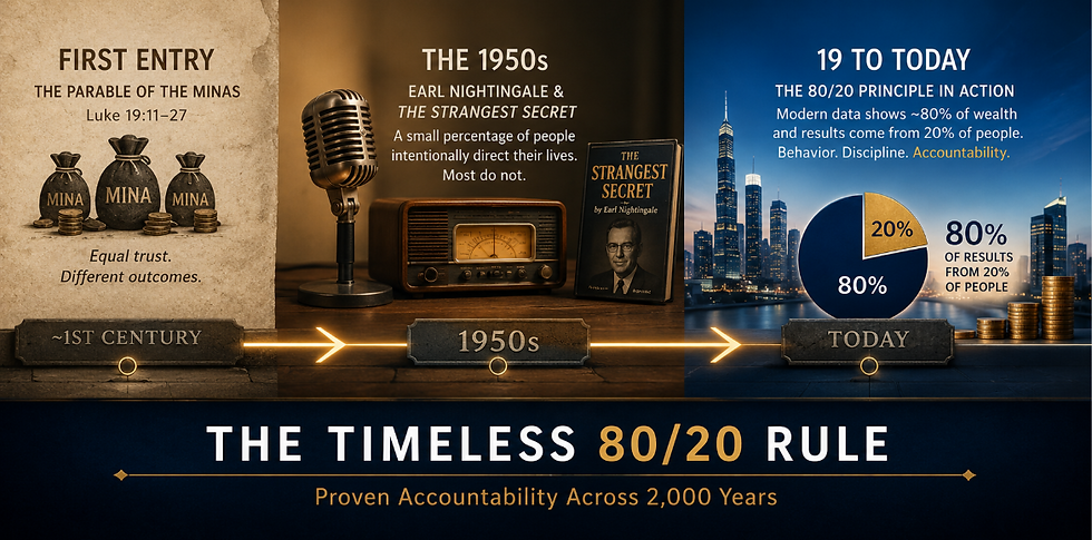 The Timeless 80/20 Rule, Proven Across 2,000 Years