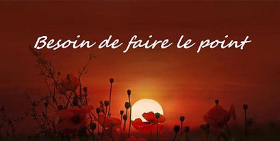 Besoin de faire le point !