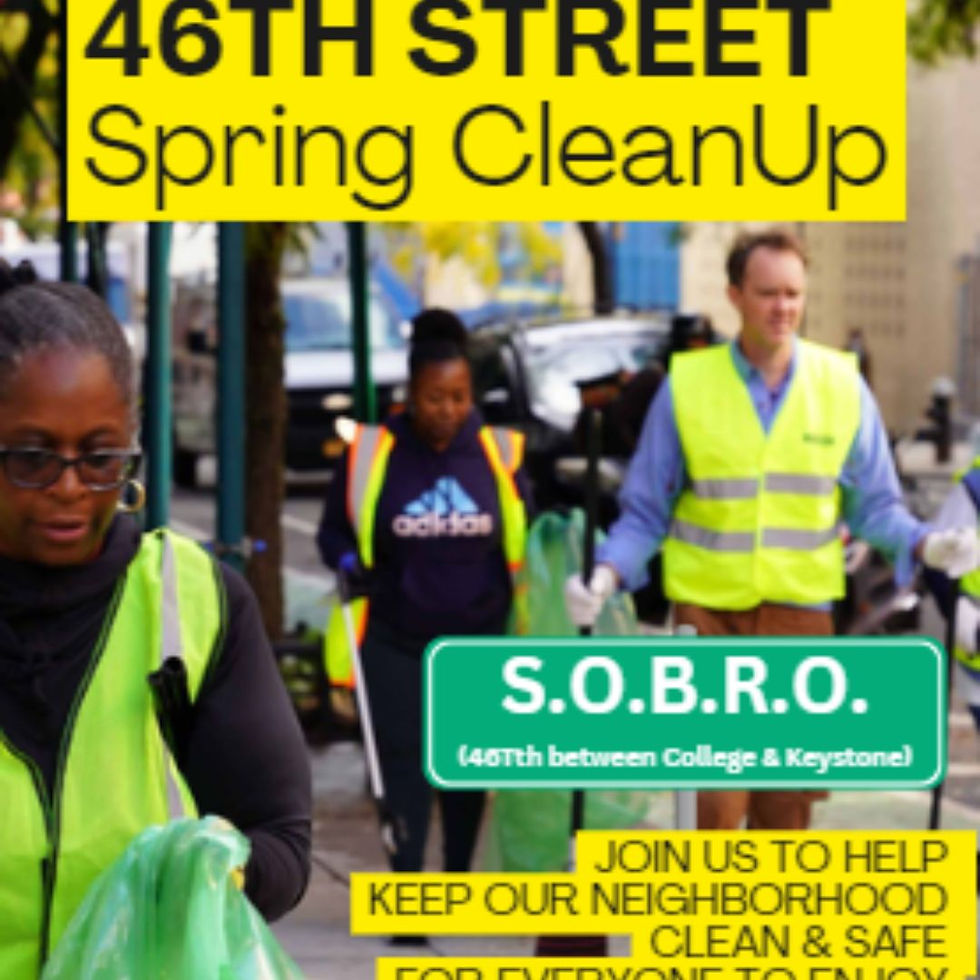 46th Street Spring Cleanup