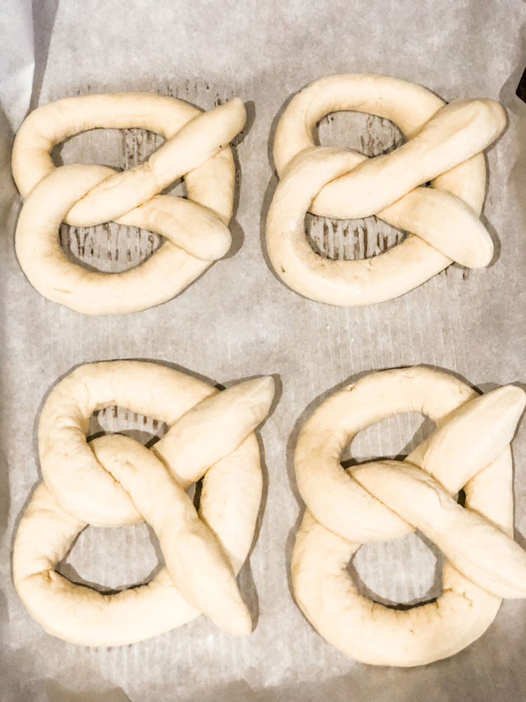 Sourdough Pretzels