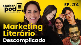 Participação no #EscritorPod diretamente da Bienal de São Paulo 2024