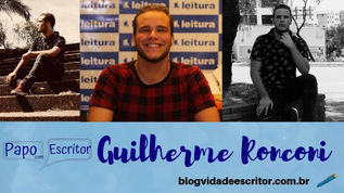 #Papocomescritor - Guilherme Ronconi