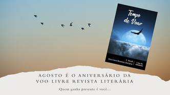 E-book Tempo de Voar | Voo Livre - Revista Literária