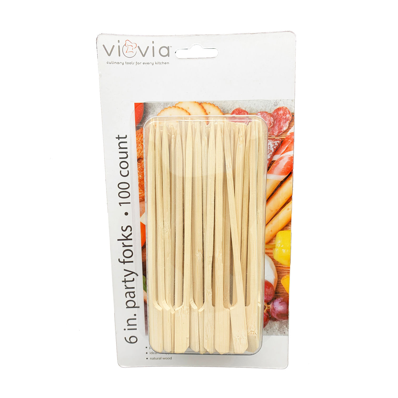 Viovia 6" Party Forks - 100 Count