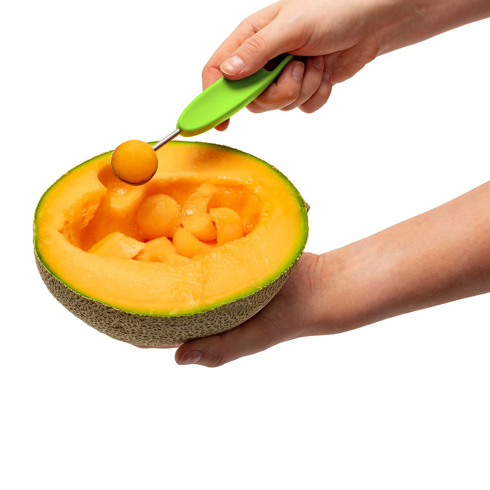 Thumbnail: KOLORAE Nesting Fruit Scoops 3 Piece Set
