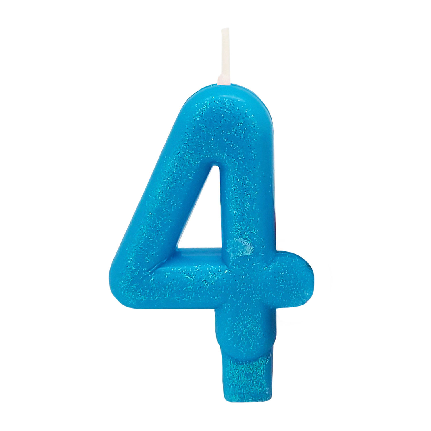 KOLORAE Glitter Birthday Candle 4 - Assorted