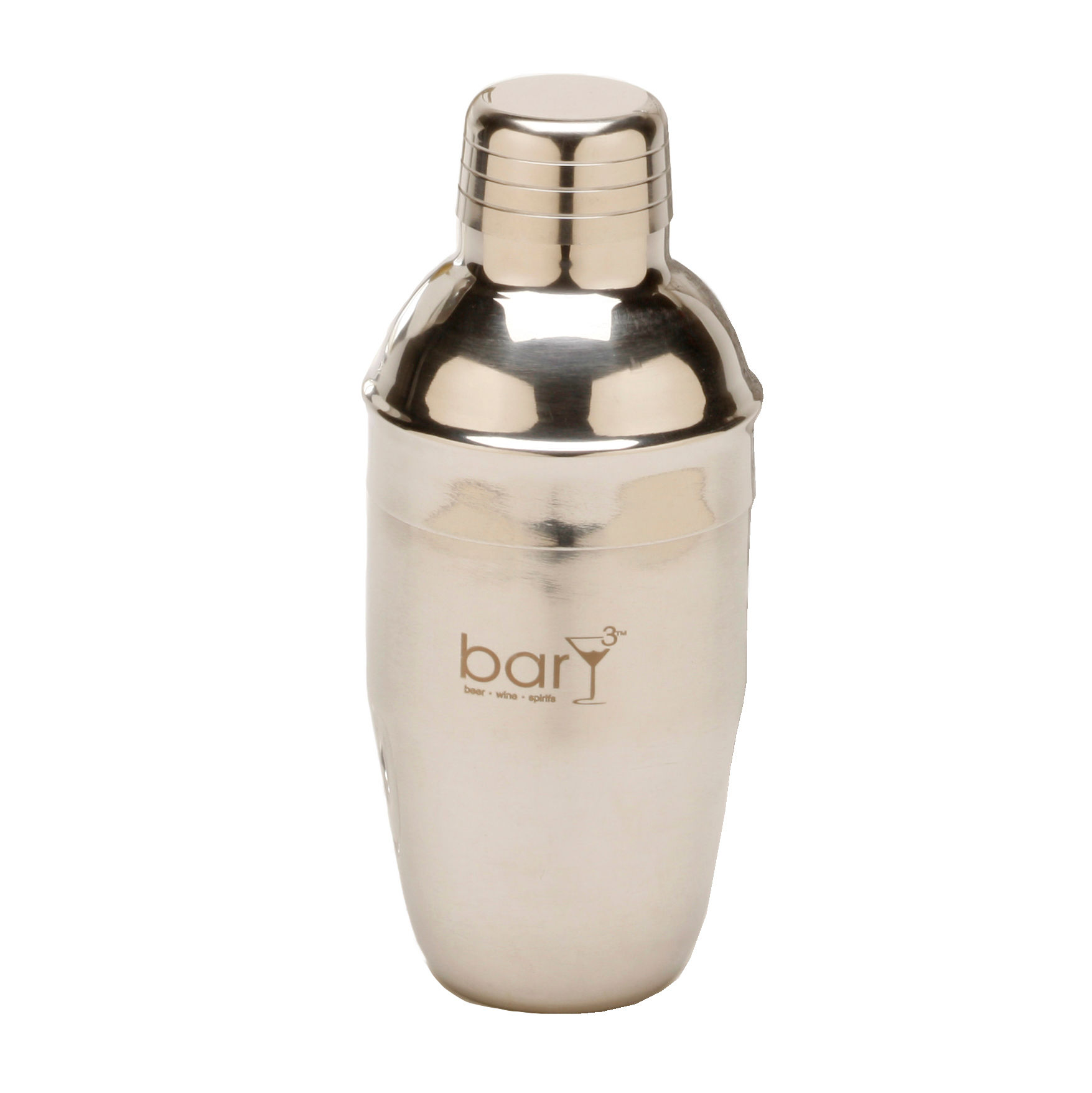 Bary3 12Oz Cocktail Shaker With Strainer