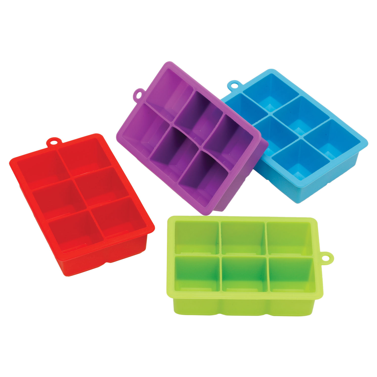 Kolorae Silicone Ice Tray - 6 Large Cubes