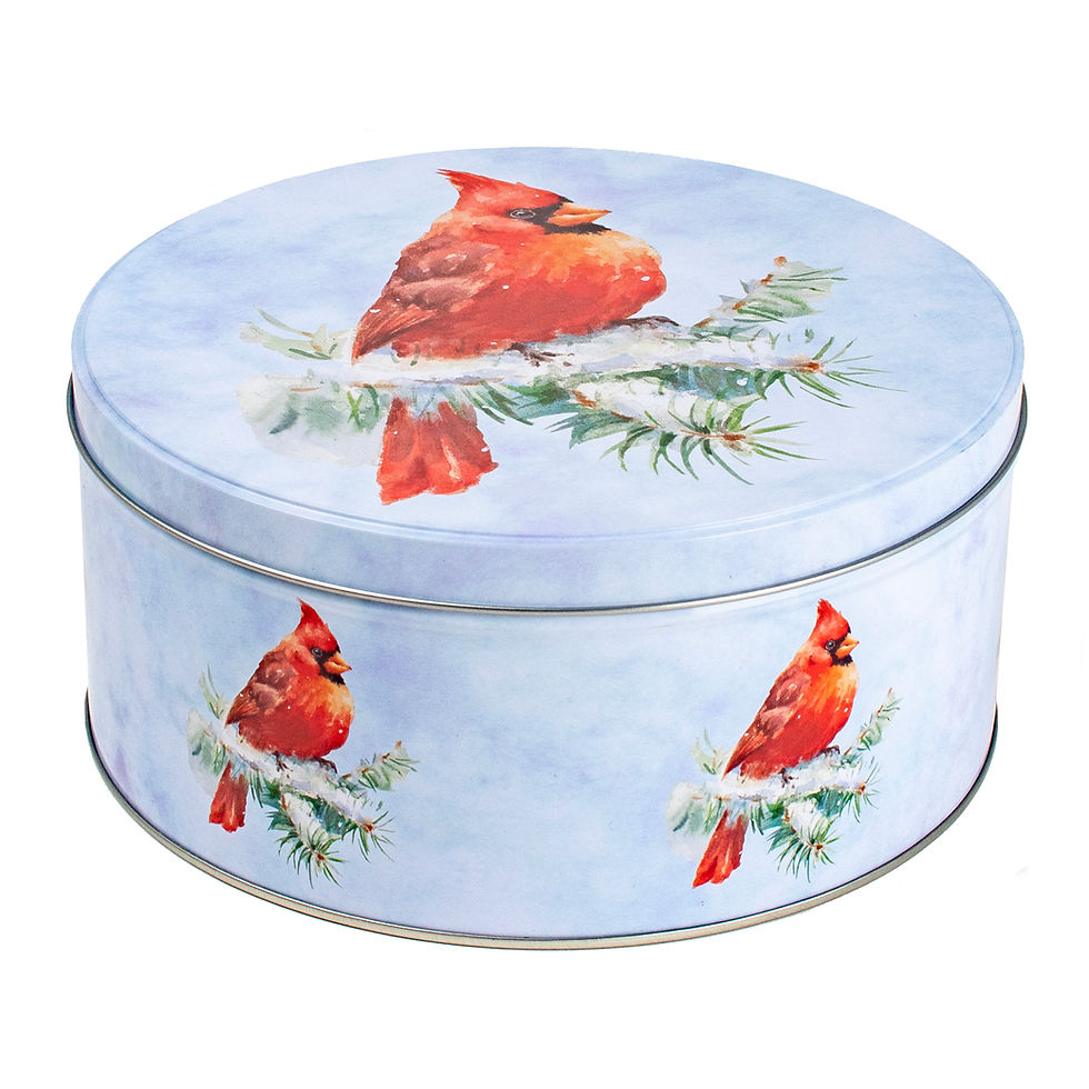 Thumbnail: KOLORAE Tin 8" Round Cardinal