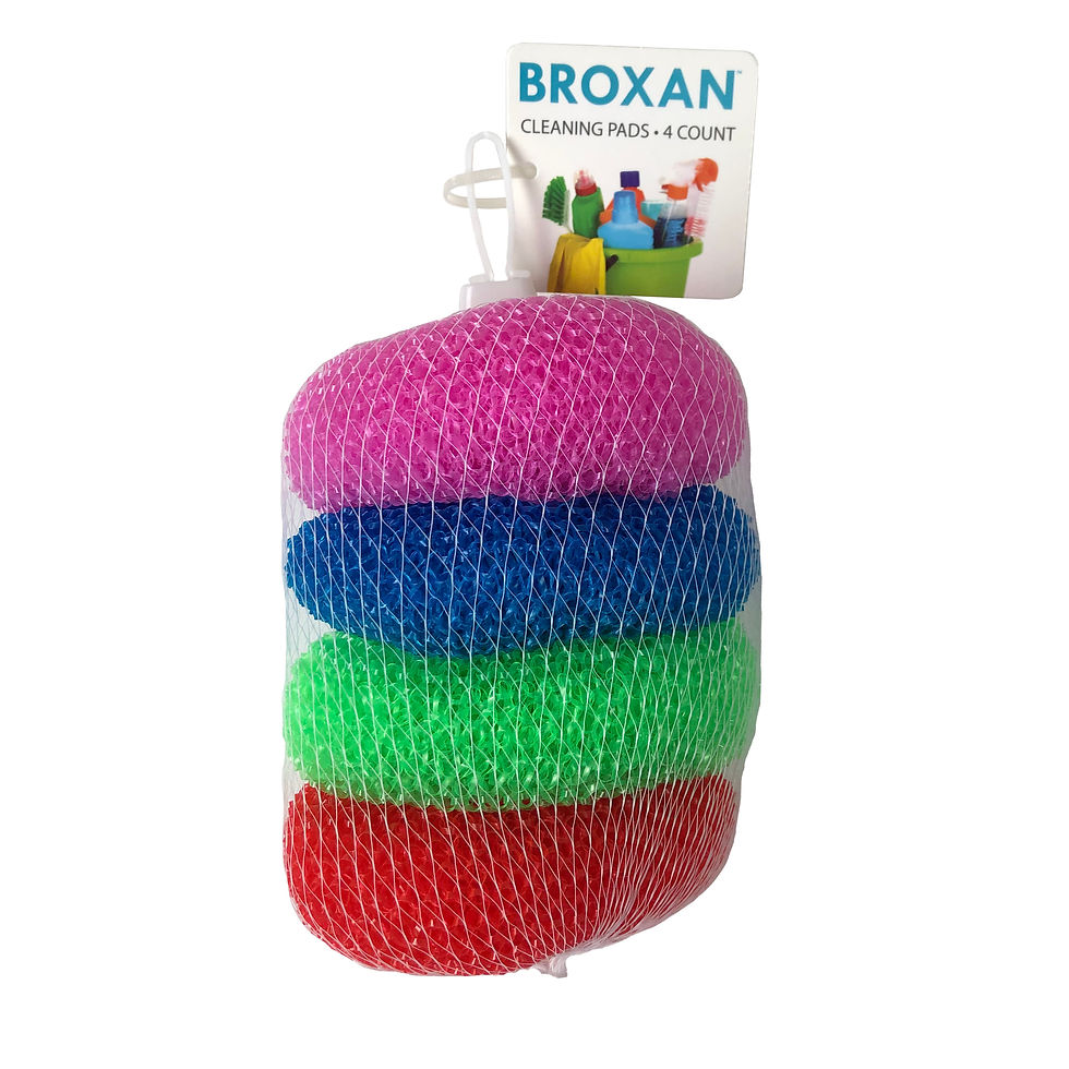 Broxan Cleaning Pads - 4 Count