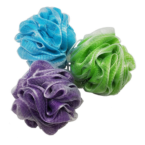 katelle Deluxe Shower & Bath Mesh Body Sponge blueoco