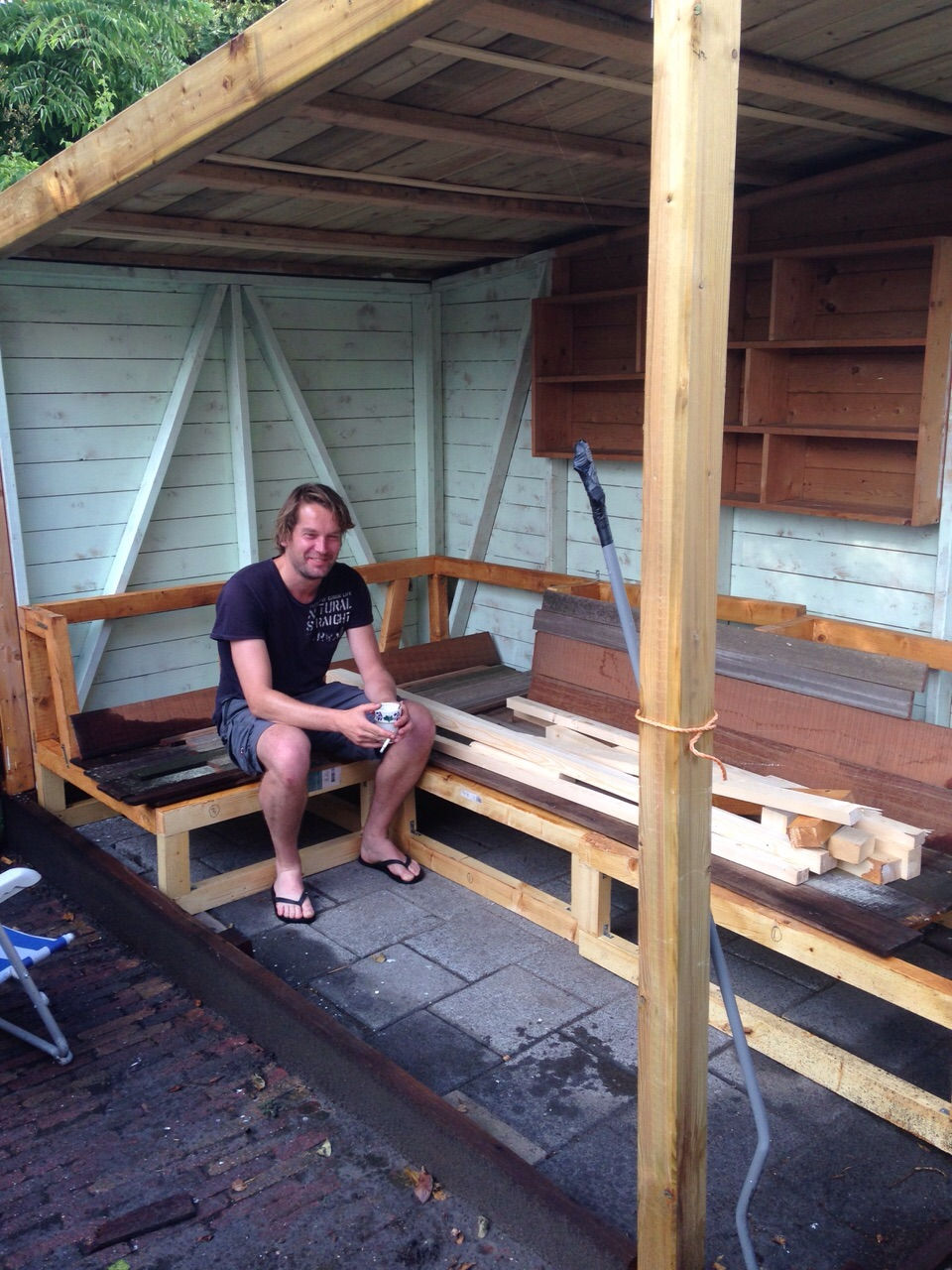 Tuin-Loungebank