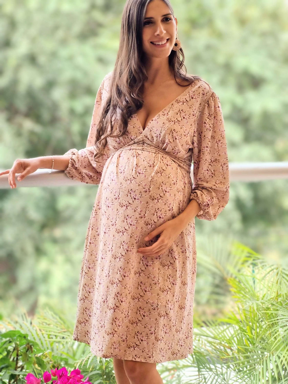 Miniatura: Vestido Hash -Beige