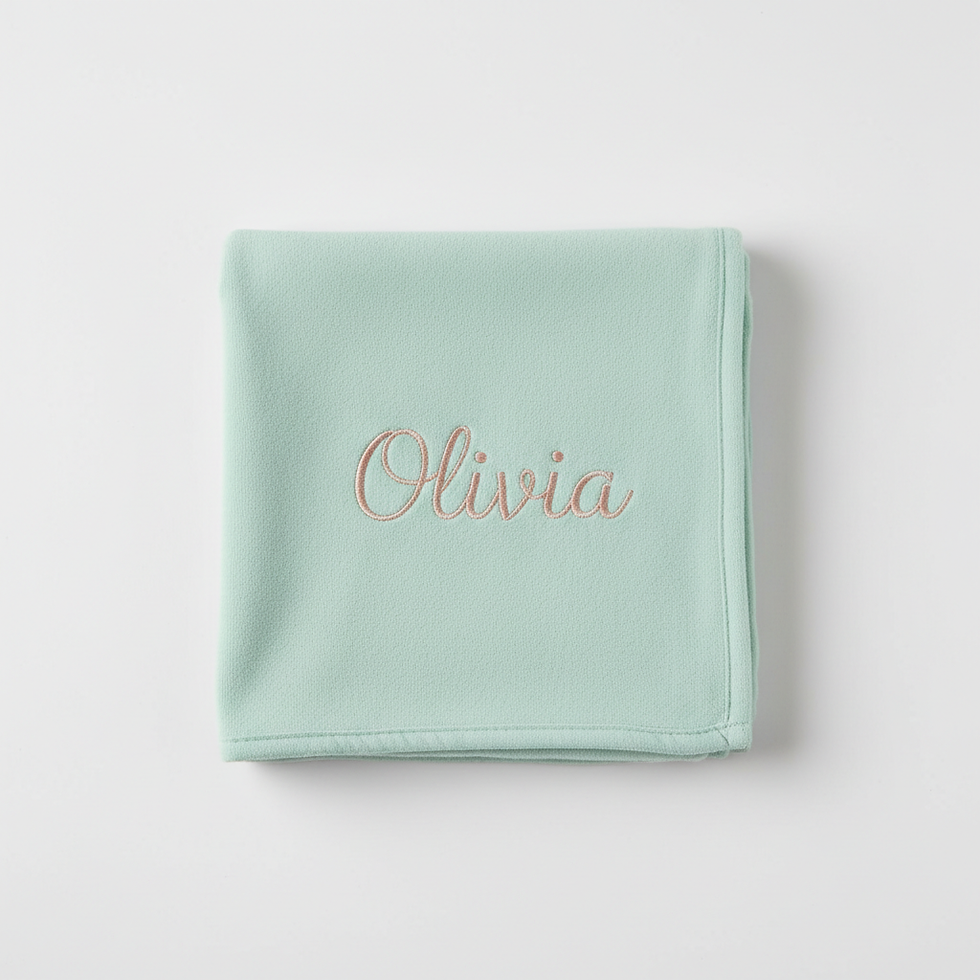 Personalized Baby Blanket