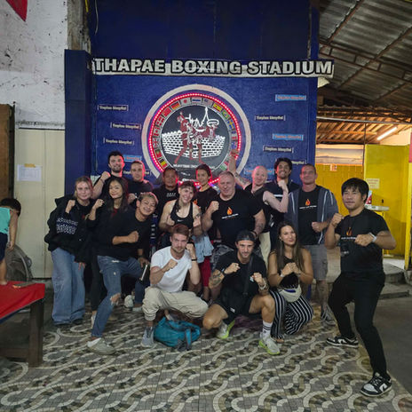 Muay Thai Fever Gym in Chiang Mai the gym, facilities and equiptment