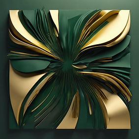 dark green and gold abstract art.jpg