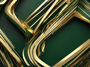 dark green and gold abstract art.jpg