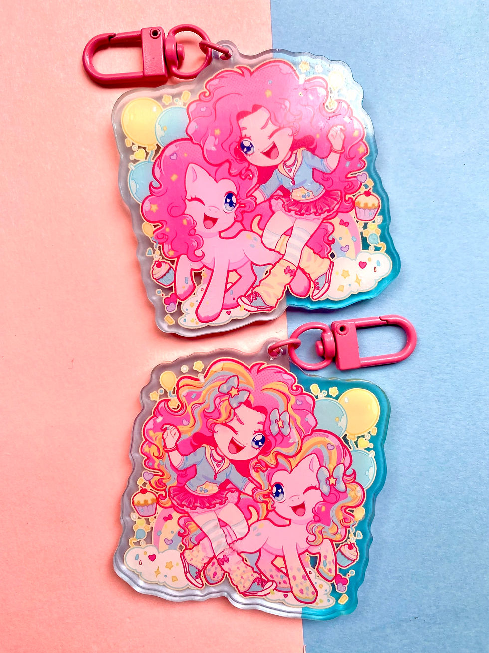Chaveiro Colorido Pinkie Pie - My Little Pony