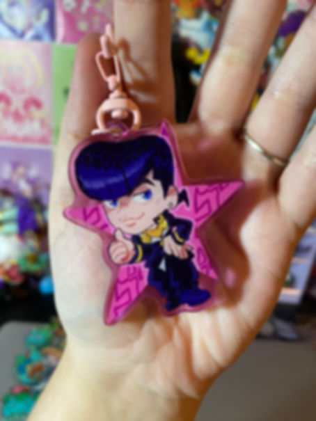 [ PRÉ-VENDA] Chaveiro Josuke - Jojos Bizarre Adventure