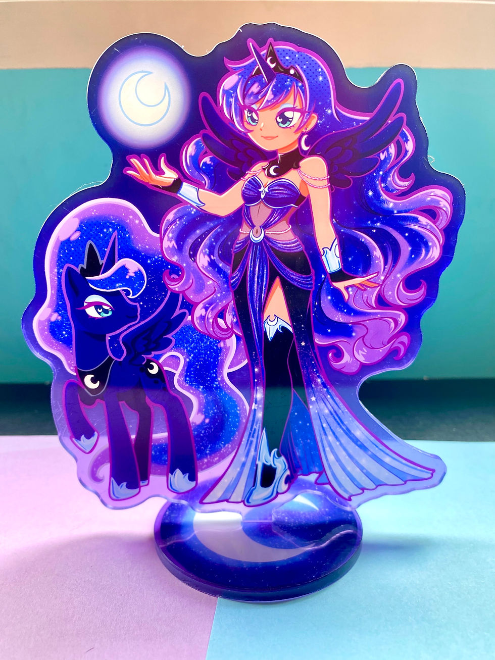 Stand de Acrílico Princesa Luna - My Little Pony