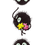 Miniatura: Chaveiro Corrente  Ghibli Susuwatari 