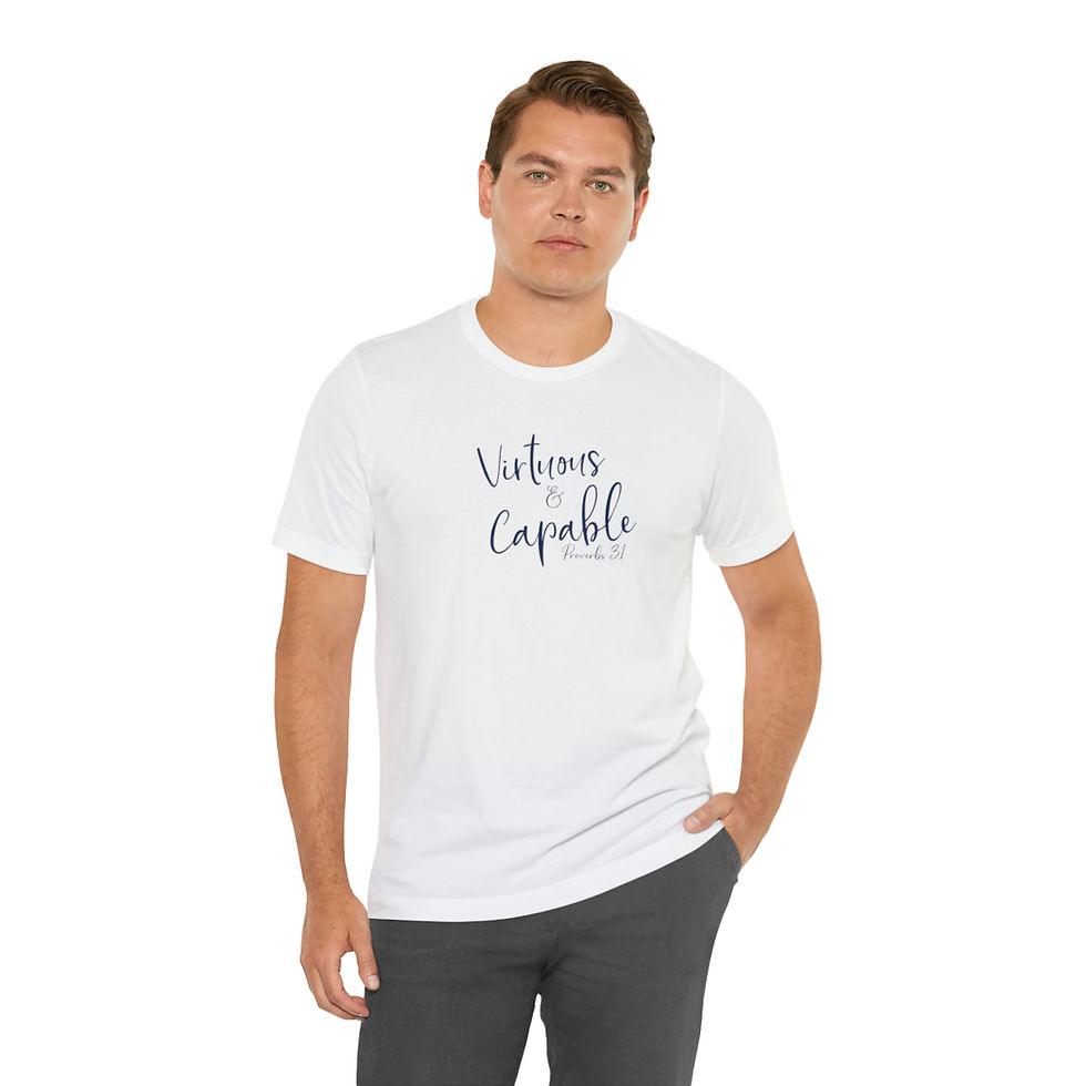 Thumbnail: Virtuous & Capable | Navy font