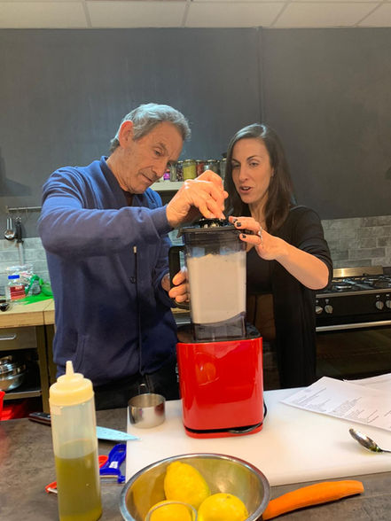 לימור בן יאיר הכנת גבינה טבעונית בבלנדר דאבו סדנת גבינות טבעוניות מי הזיז את הגבינה שלי סד