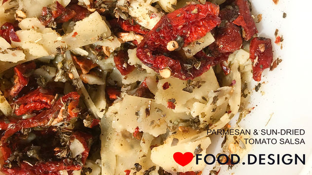 SALSA INSPIRED PARMESAN & SUN DRIED TOMATO