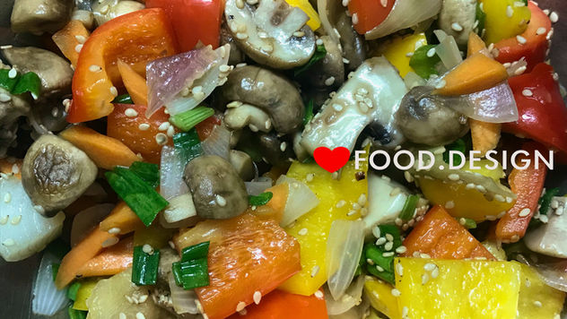 SESAME AND GINGER STIR FRY