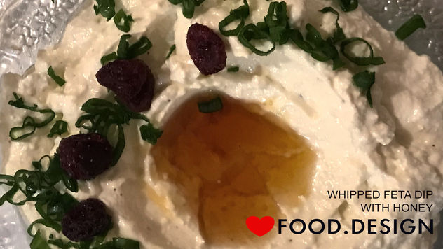 WHIPPED FETA DIP WITH HONEY