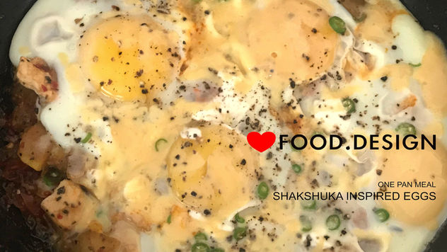 SHAKSHUKA INSPIRED EGGS