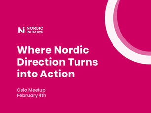 Nordic Initiative – Going Forward