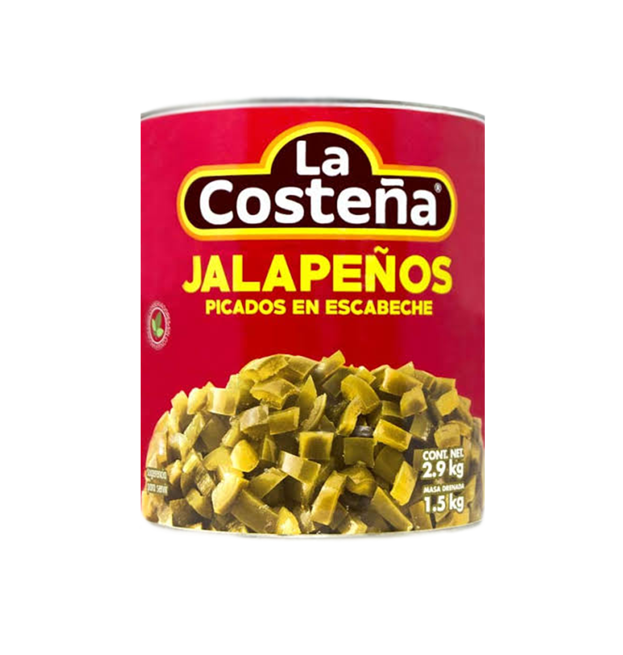 Jalapeños Picados La Costeña 2,9 kg