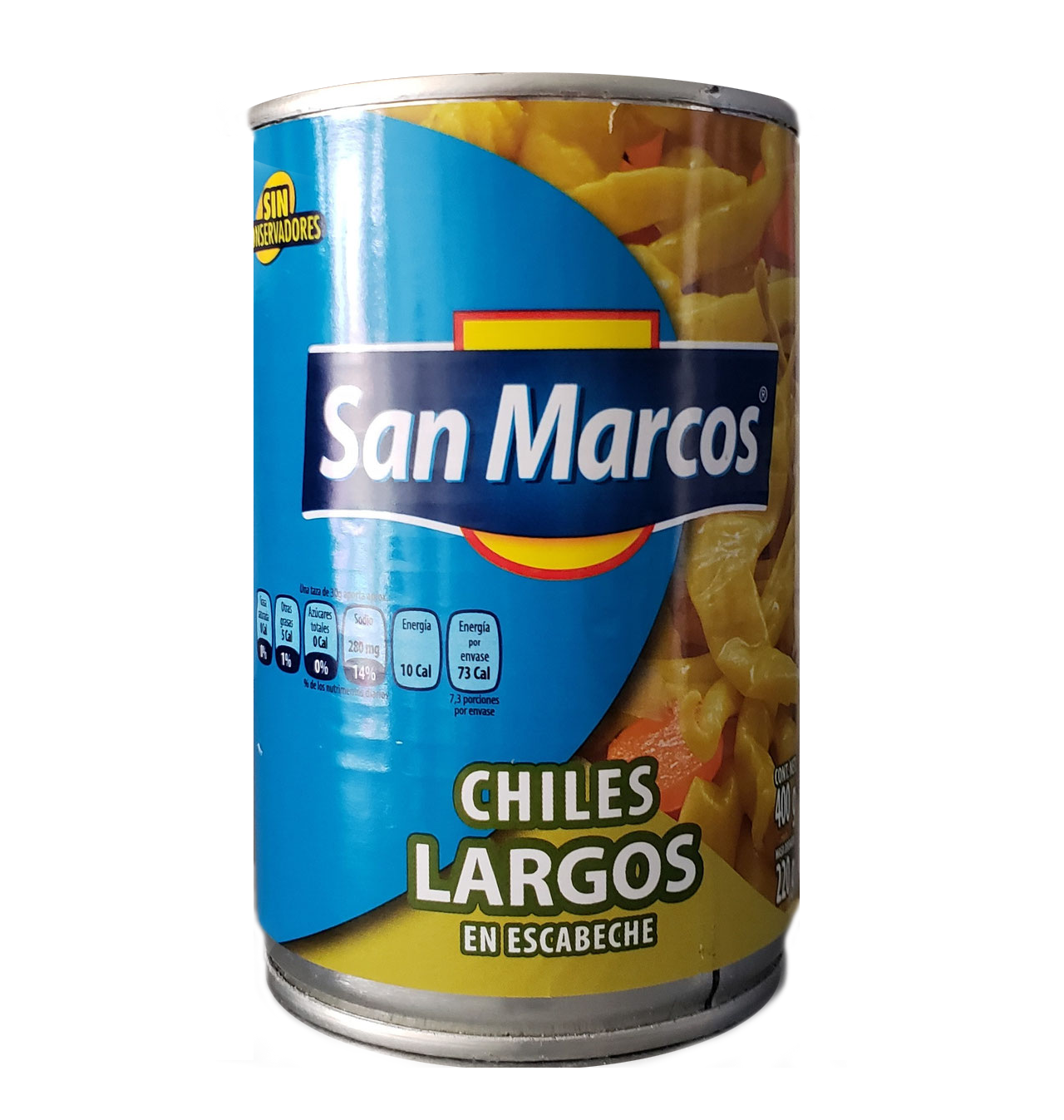 Chiles Güeros en Escabeche San Marcos 400g