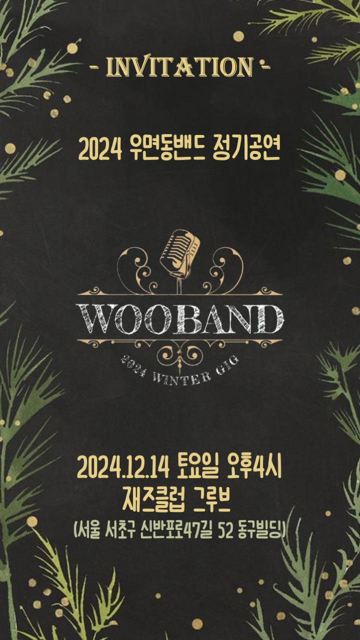 WOOBAND 2024Winter Gig