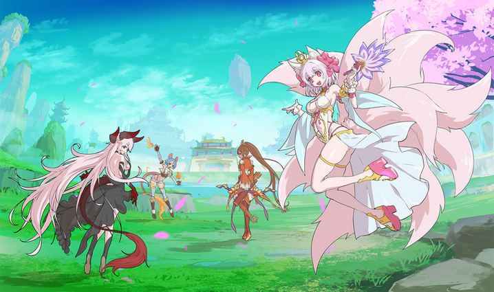 コンセプトラフ_世界観スケッチ_パーティー